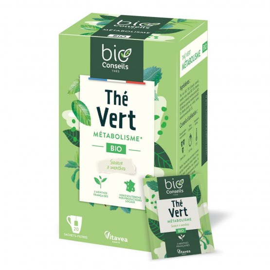 Thé vert 3 menthes Bio