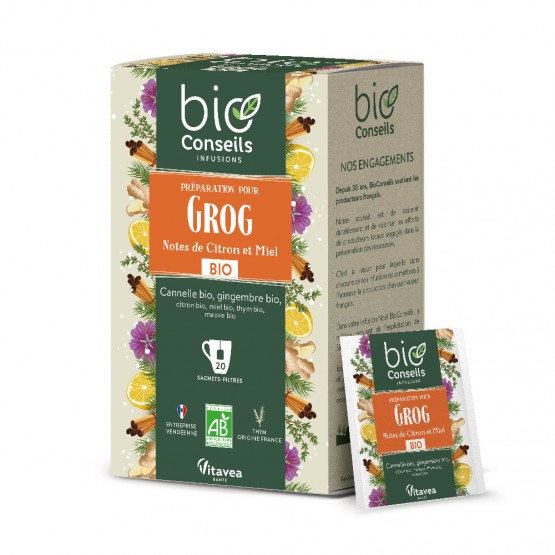 Infusion  Préparation pour GROG Bio - bioConseils