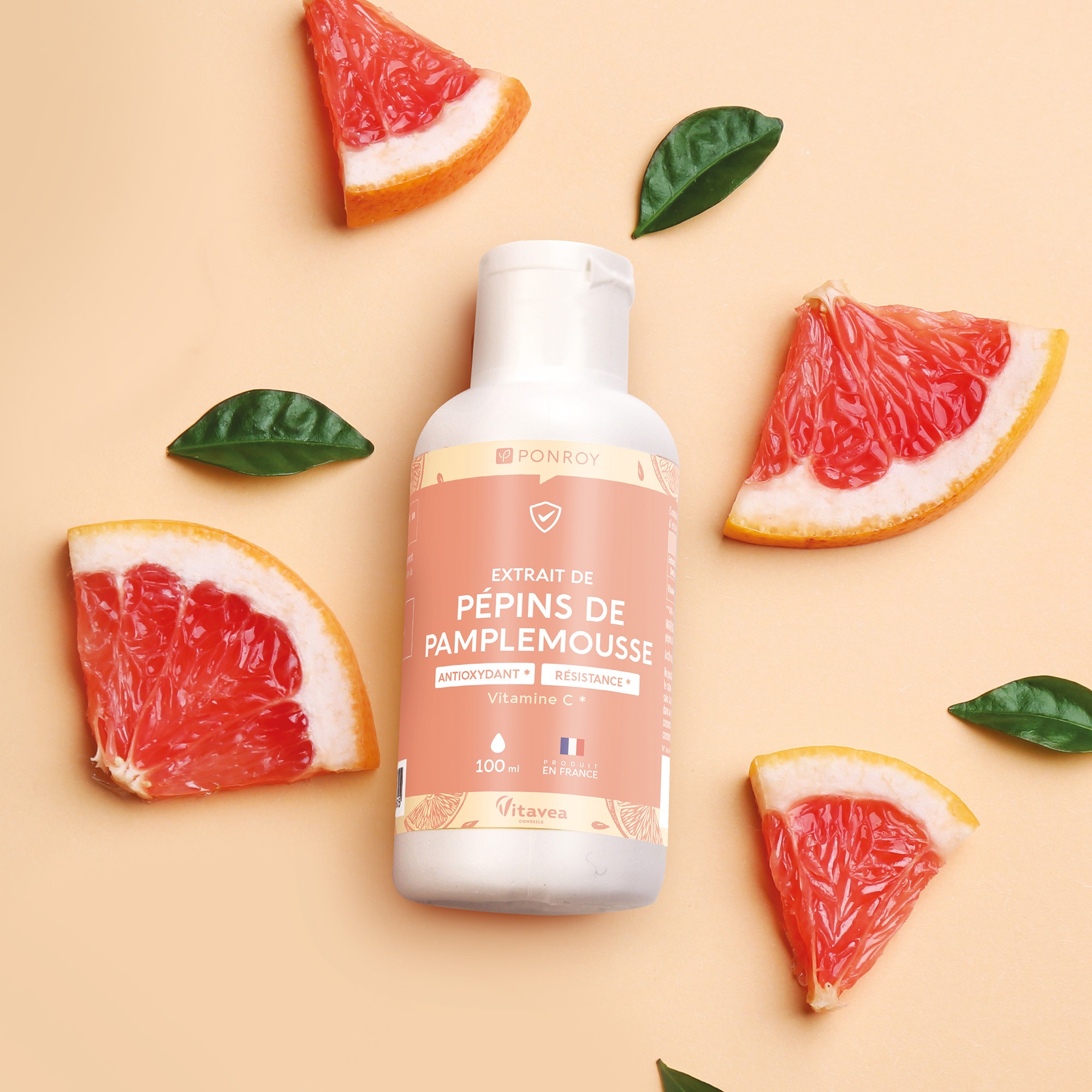 Extrait de ppin de pamplemousse : renforce les dfenses naturelles | PONROY Extrait de ppin de pamplemousse : renforce les dfenses naturelles | PONROY