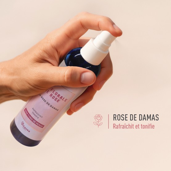 Eau florale à la rose
