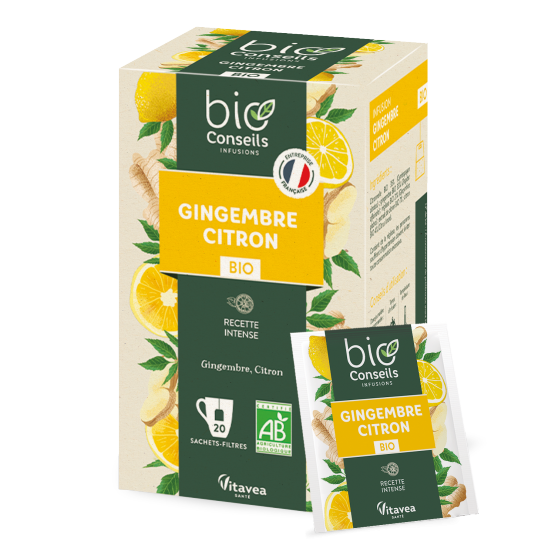 Infusion Gingembre Citron Bio - bioConseils