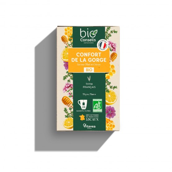 Infusion Confort de la gorge Bio