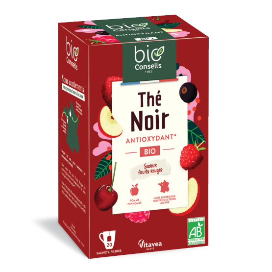 Thé noir Fruits rouges Bio