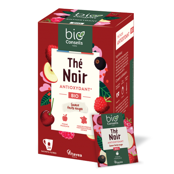 Thé noir Fruits rouges Bio