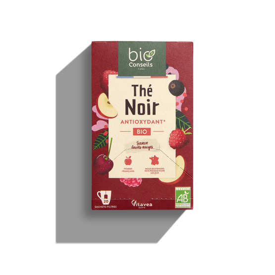 Thé noir Fruits rouges Bio