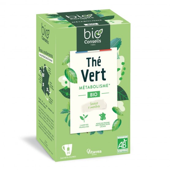 Thé vert 3 menthes Bio