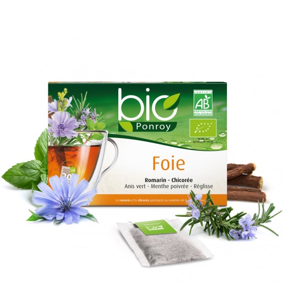 Infusion du Foie Bio - Infusion pour la Détox | PONROY
