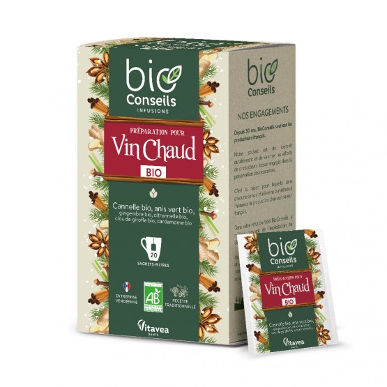 Infusion Préparation pour vin chaud Bio - bioConseils