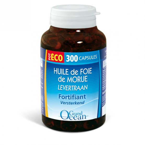 Huile de foie de morue bio cure fortifiante pour PONROY Huile de foie de morue bio cure fortifiante pour PONROY